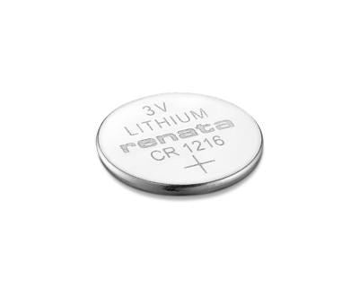 CR1216 Button Cell Batteries - Reliable RENATA CR1216SC Power