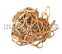 Assorted Rubber Bands - Natural Colour Quality Bands T6225