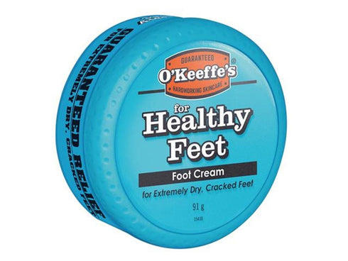 Healthy Feet Cream - O'Keeffe's 91gm Tub for Dry Skin Relief