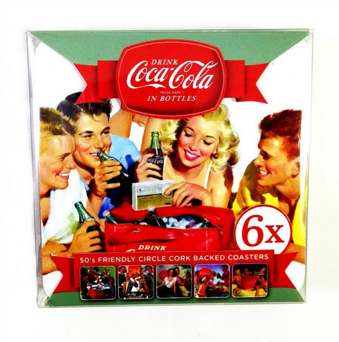 COCA COLA 6 COASTERS. COC0013