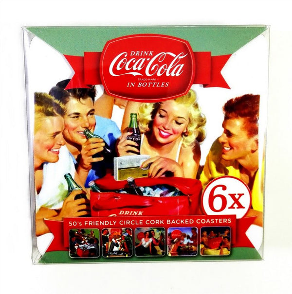 COCA COLA 6 COASTERS. COC0013