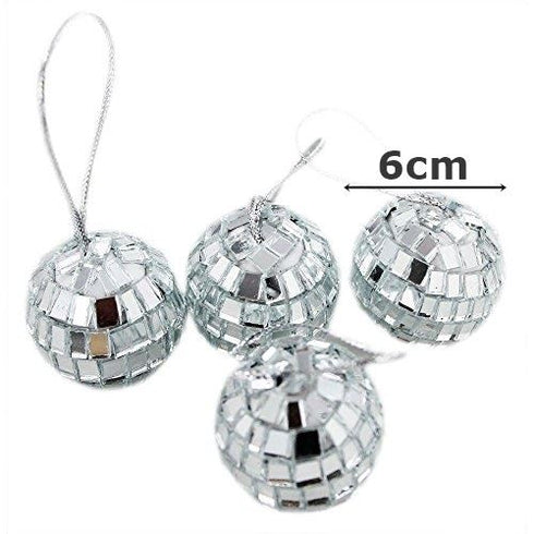 4 MIRROR BALL 60MM. HBB005