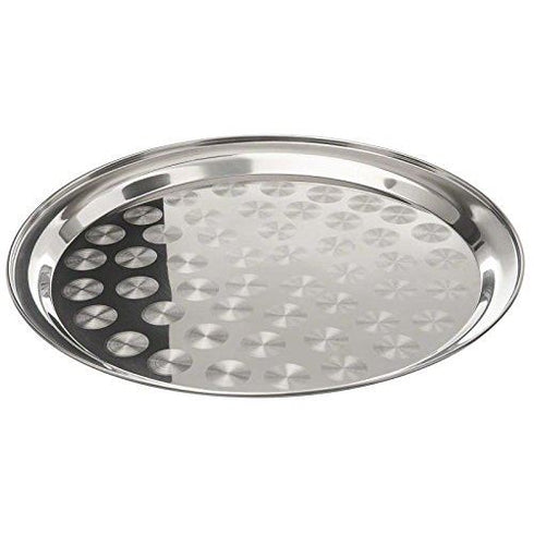 STAINLESS STEEL ROUND TRAY 60CM. SS34597