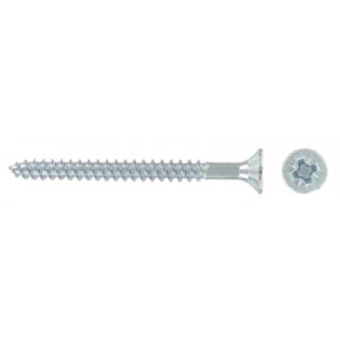 FAST PAK VALUE 0010 6 X 5/8' POZI CSK HARDENED TWINTHREAD WOODSCREWS ZINC 70 PER PACK. FP0010