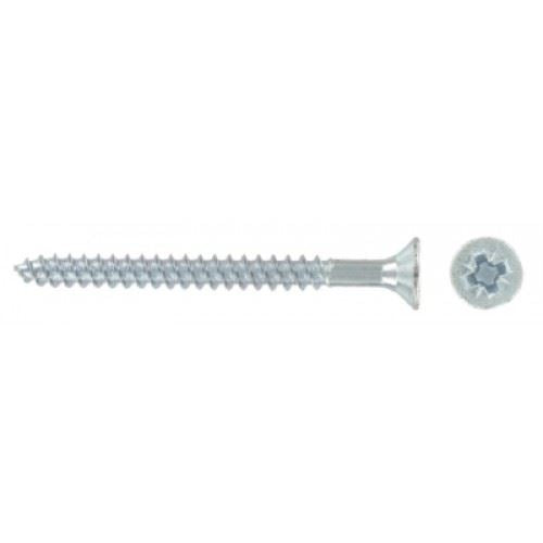 FAST PAK VALUE 0010 6 X 5/8' POZI CSK HARDENED TWINTHREAD WOODSCREWS ZINC 70 PER PACK. FP0010