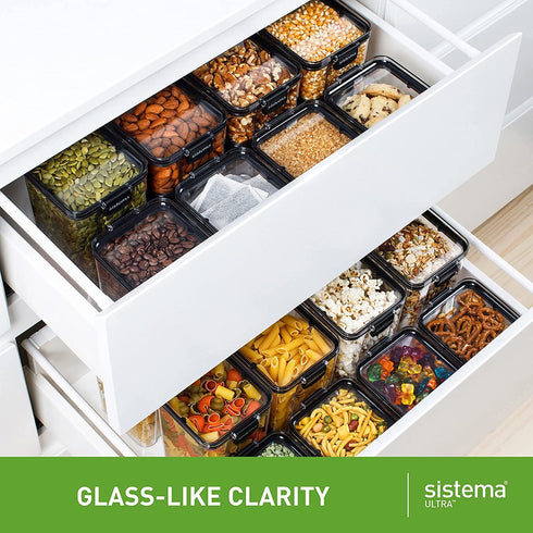 SISTEMA ULTRA AIRTIGHT FOOD STORAGE CONTAINER BOX 460ML. SIS51400