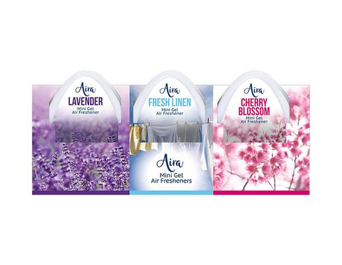 Mini Gel Air Freshener 3-Pack - PAN AROMA PAN1055A