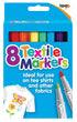 Textile Markers Pack - TIGER T301810 8 Count for Fabric Art