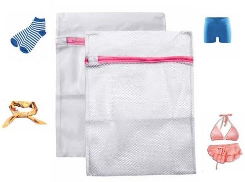 Washing Net Bags with Zip - Durable Laundry Protection