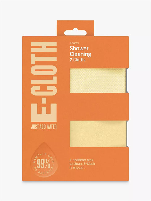 Shower Cleaning Pack - E-CLOTH 2/PK for Effortless Shine | SHK