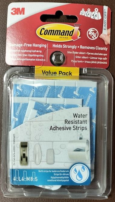 COMMAND WATER RESISTANT REFILL STRIPS VALUE PACK. 17200BUKN