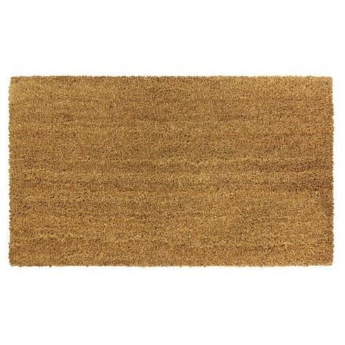 PVC Coir Doormat - JVL Plain 39 x 59cm | 02-246