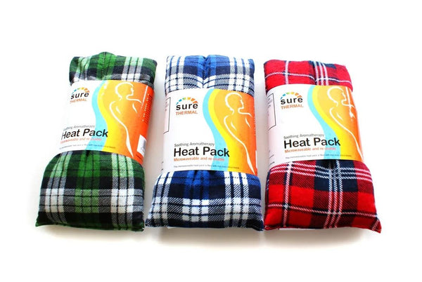 SURE AROMATHERAPY MICROWAVE TARTAN THERMAL HEAT PACK. TH19939