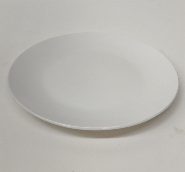 CARNABY ISLINGTON ROUND WHITE PORCELAIN DINNER PLATE 7.5" / 19CM. CRM1481GE
