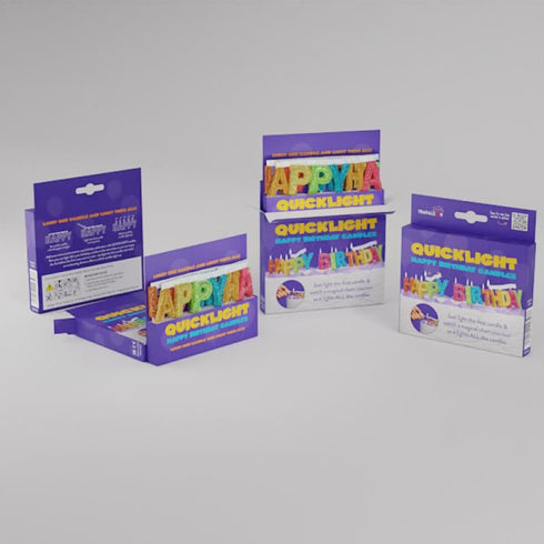 Magical Birthday Candle - QUICKLIGHT Chain Happy Birthday CR-93238