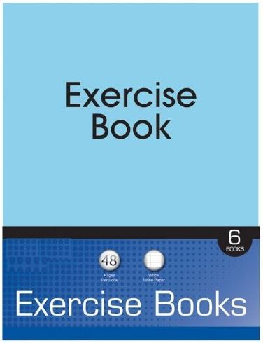 PACK OF 5 EXERCISE BOOK 32 PAGES. P1003