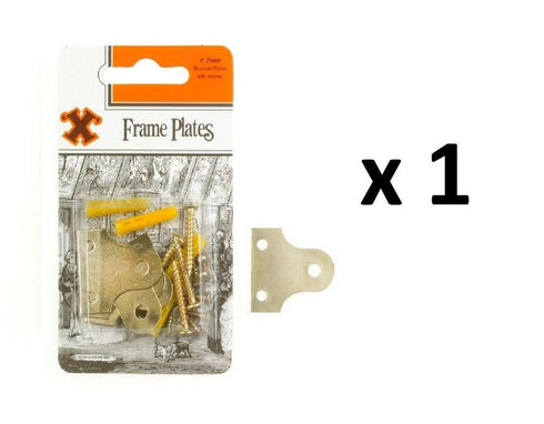 Brassed Frame Plates 31mm - SHAW X Plated Glass 4 Pack FS12862
