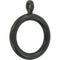 Black Curtain Rings - FAST PAK VALUE 6906, 45MM, 8 Pack