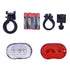 AMTECH 2PC BICYCLE FLASH LIGHT SET. AMS1825