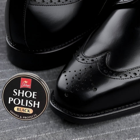 Black Shoe Polish 80g - Jump KC2702-36 for Shiny Shoes