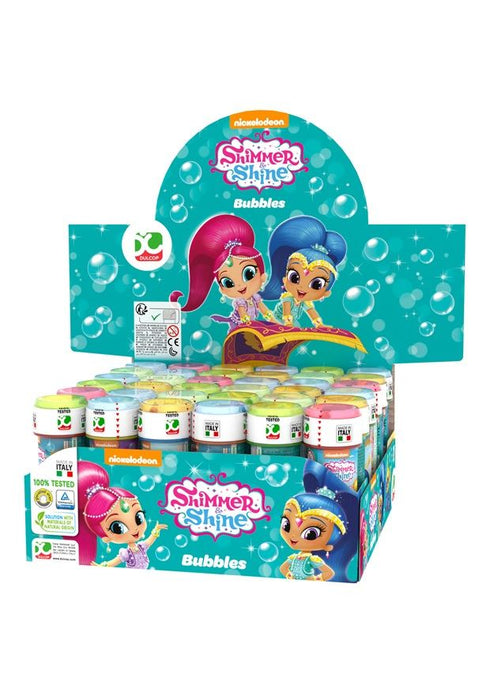 Shimmer Shine Bubbles Tubs 60ml - Party Fun Pack of 36
