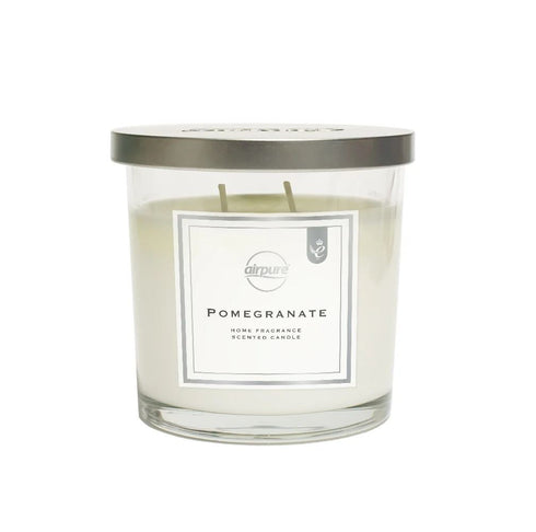 AIR PURE 2 WICK SIGNATURE COLLECTION CANDLE POMEGRANATE 310GM. 11OZ-577-P
