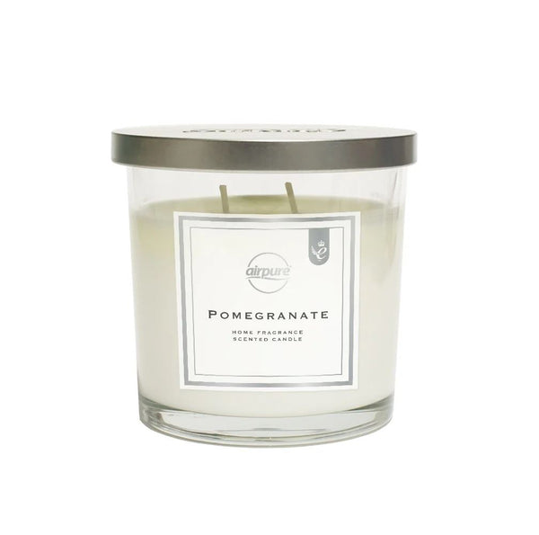 AIR PURE 2 WICK SIGNATURE COLLECTION CANDLE POMEGRANATE 310GM. 11OZ-577-P