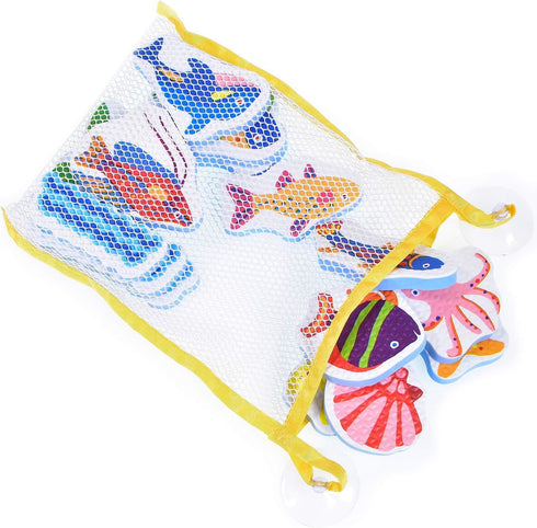 EVA Bath Toys - SEA LIFE Stickers 16 Pack for Kids TY5954