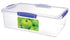 SISTEMA KLIP IT CLEAR FOOD STORAGE CONTAINER WITH BLUE CLIPS 7 LITRE. 1870