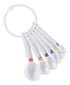 TALA PLASTIC MEASURING SPOONS SET OF 6. 10A10450
