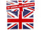 UNION JACK RAYON BUNTING 12FT WITH 8 FLAGS. PI032006