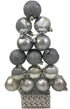 Silver Tree Decorations - 16 Piece Set 8387SILVER
