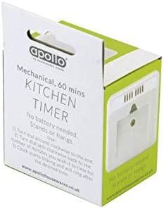 Kitchen Timer 60 Minutes - APOLLO MECHANICAL, Model AP6589
