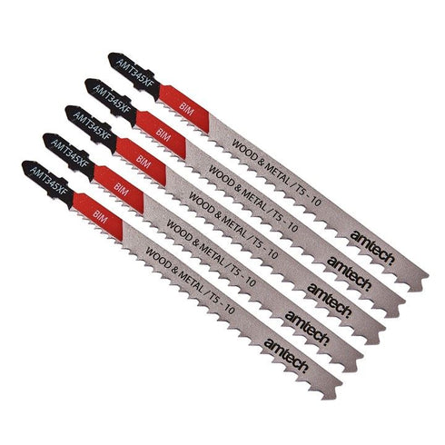 Jigsaw Blade Set - AMTECH Wood & Metal 5/PK AMM1616
