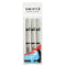 SWIFT BLACK WHITEBOARD MARKERS 3/PK. P3064