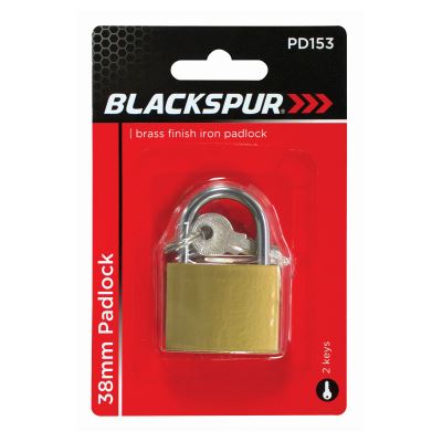 Blackspur Padlock 38mm - Secure & Durable BB-PD153 Lock