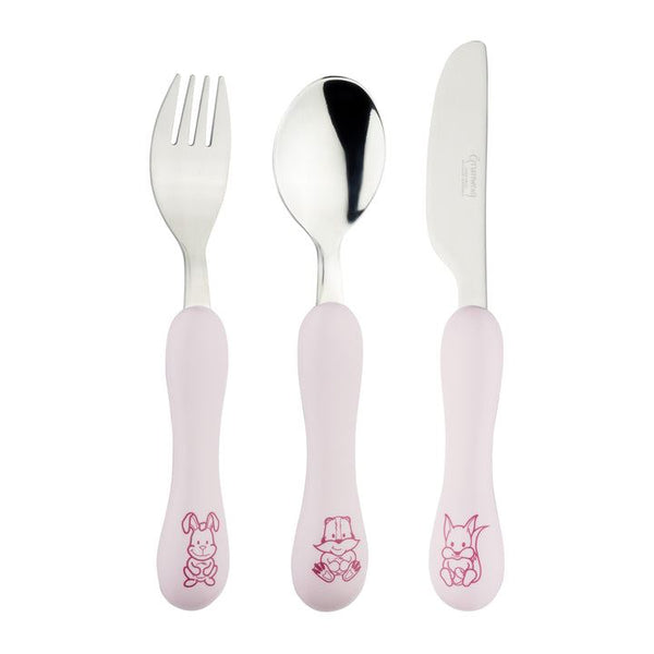 Childrens Cutlery Set - Greenworks Woodland Animal 3 Piece