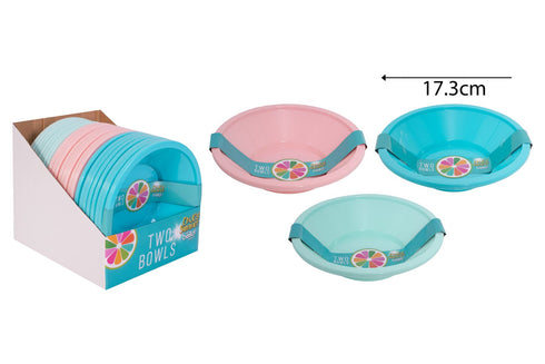 BELLO PLASTIC BOWLS 2/PK. AM2183