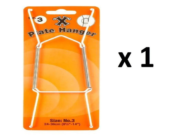 Plate Hanger 24cm-36cm - SHAW X NO. 3 WHITE FS14026