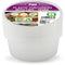 PPS CLEAR PLASTIC ROUND FOOD CONTAINERS WITH LID 360ML 8/PK. PPS93033