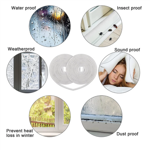 151 ADHESIVE FOAM WEATHER STRIP 5M 2/PK. 1511084