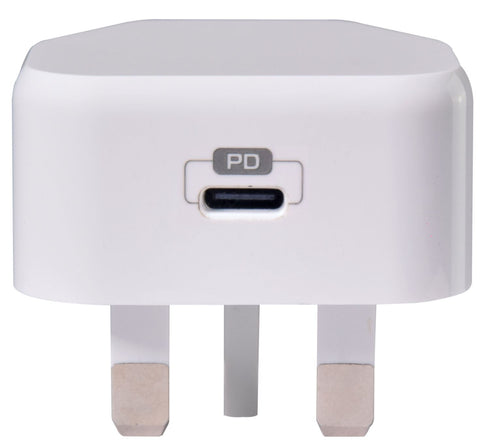 USB C Wall Charger - MERCURY 20W Low Profile 421.720UK