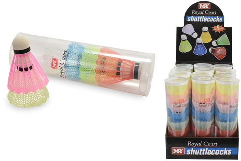 MY EVA SHUTTLECOCKS IN ACETATE TUBE. TY8496