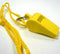 PLASTIC ASSORTED COLOUR WHISTLE - 12 PACK. 382
