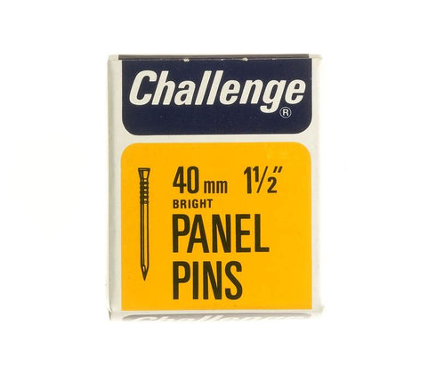 Panel Pins 40mm - Challenge Bright 40G FS10612 for Secure Fixing