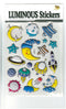 ASSORTED DESIGN LUMINOUS STICKERS. JL7226