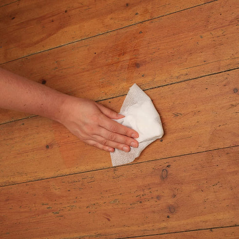 Wood Floor Wipes - Duzzit 24 Jumbo Lemon Scent for Home & Office