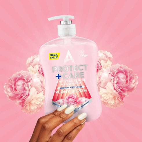 ASTONISH ANTI BACTERIAL PEONY BLOOM HANDWASH 600ML. C4780