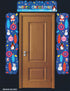 CHRISTMAS 3 PCS DOOR BORDER SET - XMAS CUTE DESIGN PARTY DECORATIONS BANNER. K051048