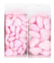 GLITTER HEART CRAFT EMBELLISHMENTS - ** ASSORTED SIZE / COLOUR **. CR0934LIGHTPINK
